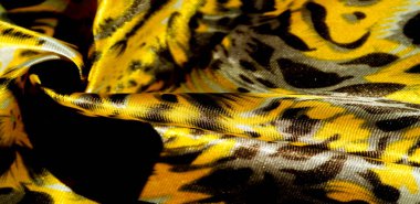 doku, desen, arka plan. leopar ipek kumaş. Ekran printi