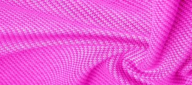 Arka plan dokusu, desen Kumaş sıcak yün dikişli kırmızı