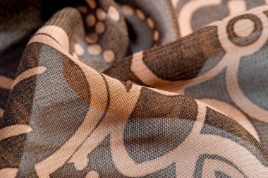 doku, arka plan, desen, duvar kağıdı. kahverengi ipek kumaş patte