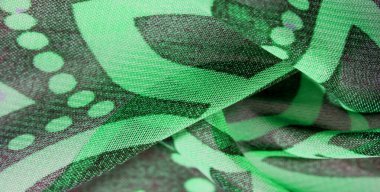 doku arka plan desen duvar kağıdı. Yeşil pembe siyah ipek fabr