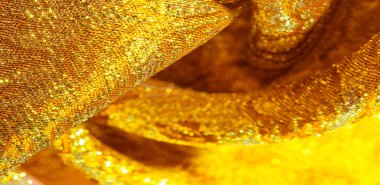 Doku arka planı, desen. kumaş; sarı altın brokar. Organz