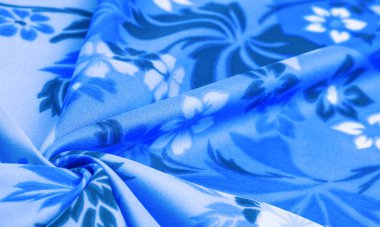 doku, arka plan, desen, çiçek pri ile narin mavi ipek