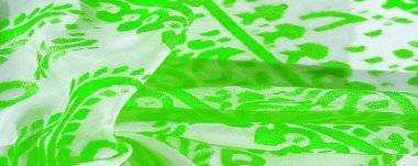 Doku, desen, koleksiyon, ipek kumaş, kadın eşarp, yeşil e