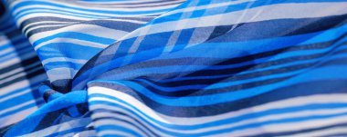 Arka plan dokusu. çok renkli çizgili ipek kumaş. Meksika co