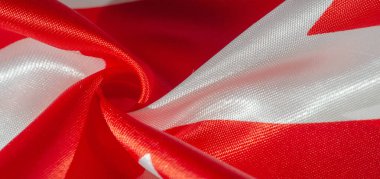 Doku, arka plan, desen, ipek kırmızı ve beyaz krep nefes. L