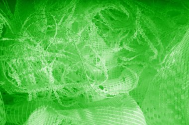 Doku, arka plan, desen. yeşil tül. Daha ağır w ile ince