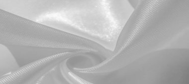 Doku, arka plan, desen, ipek grisi ve beyaz krep nefes. 