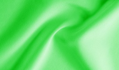 Resim. Doku, arka plan. yeşil zümrüt ipek kumaş. Bu ben