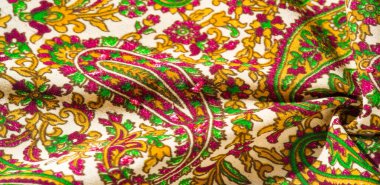 Arka plan dokusu, desen, paisley kumaş pamuk. Tarafından tasarlanmıştır