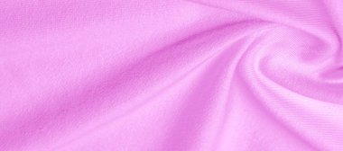 Doku arka plan deseni Kumaş pembe örülmüş. Seyir f