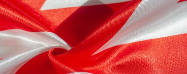 Doku, arka plan, desen, ipek kırmızı ve beyaz krep nefes. L