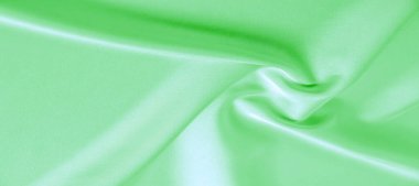 arka plan dokusu, desen. Yeşil zümrüt ipek kumaş. Bu wil