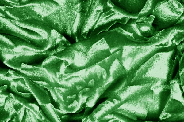 Velor hijau Velvet pola diukir dari bawah uncircumc — Stok Foto