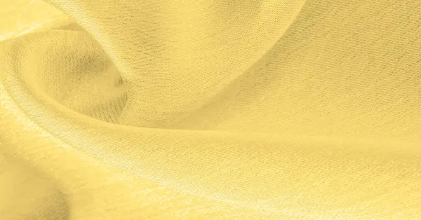 Latar belakang, pola, tekstur, wallpaper, kain sutra kuning. Ini... — Stok Foto
