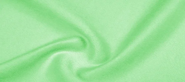 Texture, background, pattern. Cloth warm wool is green, Thick wi — Stock Photo, Image