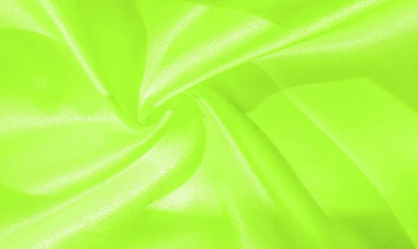 Texturová malba krásná hedvábná zelená krepe porcelán, vytvořen e — Stock fotografie
