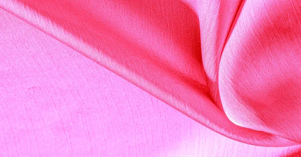 Bakgrundsmönster textur tapet, Crimson rosa sidentyg. — Stockfoto