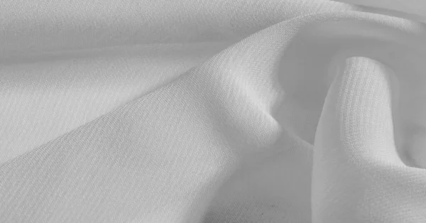 Achtergrond, patroon, textuur, behang, witte zijde stof heeft een — Stockfoto