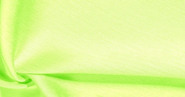 Φόντο, μοτίβο, υφή, ταπετσαρία, πράσινο μεταξωτό ύφασμα. Η — Φωτογραφία Αρχείου