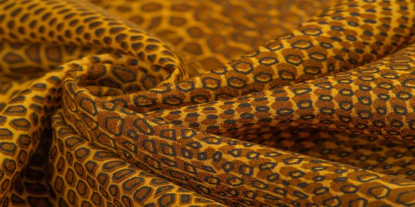 Silk fabric pattern, animal skin, All projects are new and desig — Stock Photo, Image