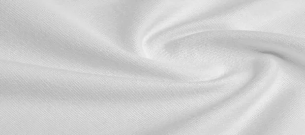 Texture background pattern. The fabric is knitted white. This st — Stock Photo, Image