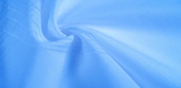 텍스처 배경, 패턴. 실크 블루 패브릭. 텔리오에서, 이것은 — 스톡 사진