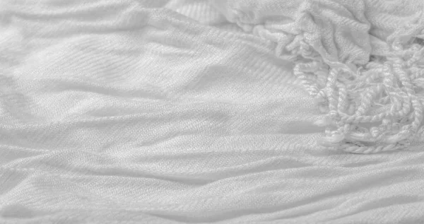 Texture, background, pattern, postcard, silk fabric, white color — Stock Photo, Image