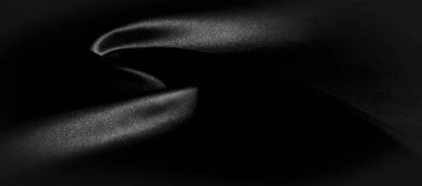 doku, arka plan, desen. Siyah ipek kumaş. Bu siyah ve