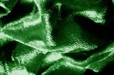 velor yeşil kumaş Kadife desen bir sünnetsiz altından oyulmuş