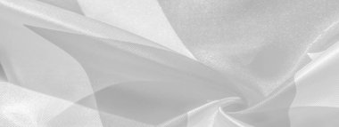 Doku, arka plan, desen, ipek grisi ve beyaz krep nefes. 