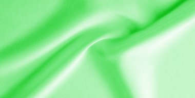 Resim. Doku, arka plan. yeşil zümrüt ipek kumaş. Bu ben