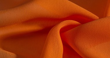 arka plan, desen, doku, Turuncu ipek kumaş parlak bir