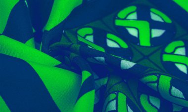 Arka plan dokusu. ipek parlak kumaş Mozaik geometrik şekiller C