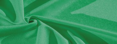 Doku, arka plan, ipek kumaş, yeşil kadın şal Uygun