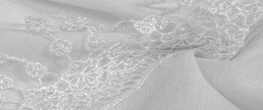 Doku, arka plan, desen, kartpostal, ipek kumaş, kadın whit