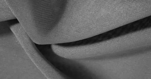 Textura, fundo, padrão, cinza preto tecido de seda Este muito l — Fotografia de Stock
