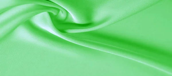 Baggrundsstruktur, mønster. Grøn smaragd silke stof. Dette vil gøre - Stock-foto