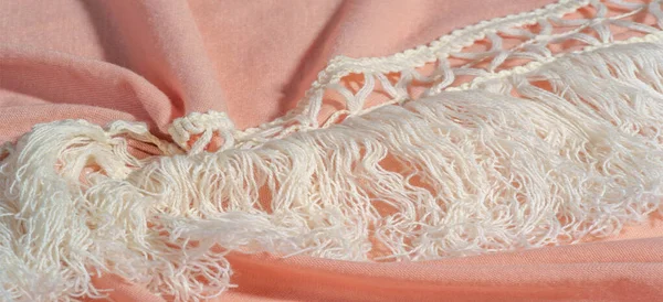 Текстура Фон, Женская шаль Мода Женщины Теплое обертывание, C — стоковое фото