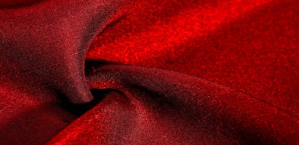 Texture, background, pattern, red color, fabric. cotton fabric i — Stock Photo, Image