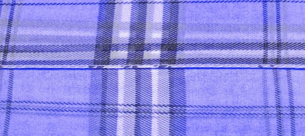 Silk, lilac fabric (baby blue), checkered wallpaper in a cage ta — Stock Photo, Image