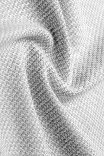Текстура тла, візерунок Тканина тепла вовна зі зшитим сірим — стокове фото