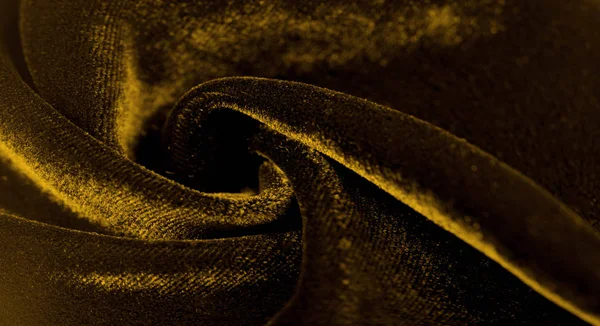 Sfondo texture, modello. Velveteen giallo Questo magnifico e — Foto Stock