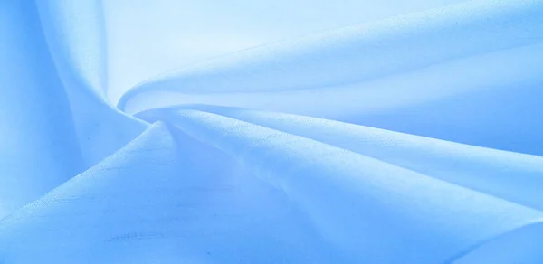 Textur bakgrund, mönster. sidenblått tyg. Från Telio, detta — Stockfoto