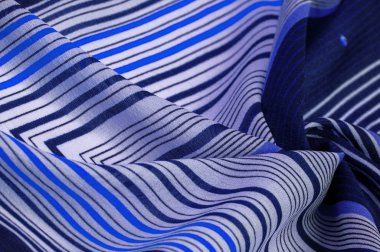 Doku, desen, koleksiyon, ipek kumaş, mavi arka plan ile 