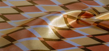 doku arka plan deseni. geometrik şekilli ipek kumaş sq