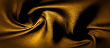 doku, arka plan, desen. altın sarısı ipek kumaş panorami