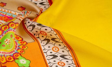 Doku, arka plan, paisley ipek kumaş, Hint temalar süslü t