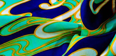 ipek soyut kumaş. Bu lüks ipek şifon kumaş bir sh