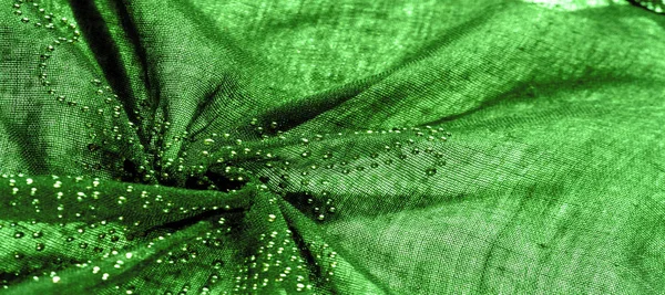 Textur, Hintergrund, Muster, Postkarte, grüne Smaragdseide mit — Stockfoto