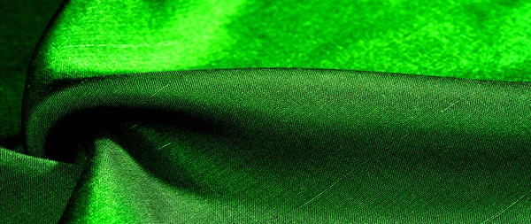 Texture, fond, motif, couleur verte, tissu. tissu de coton — Photo